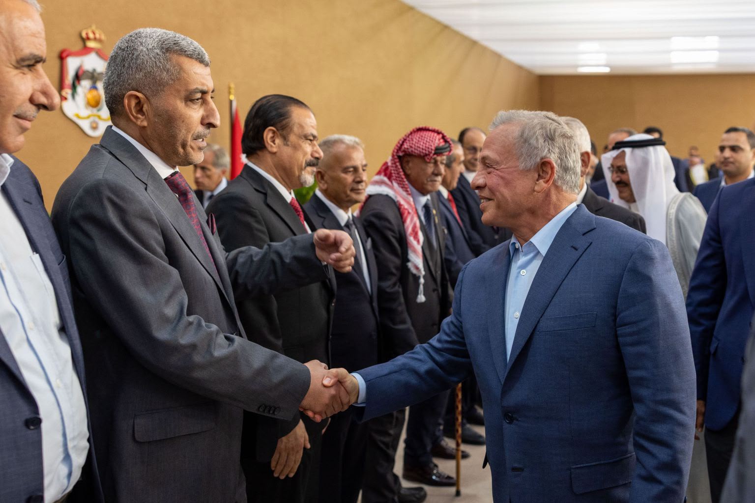 Atallah Al Hosban Meeting King Abdullah II Jordan Customs Brokerage Leadership